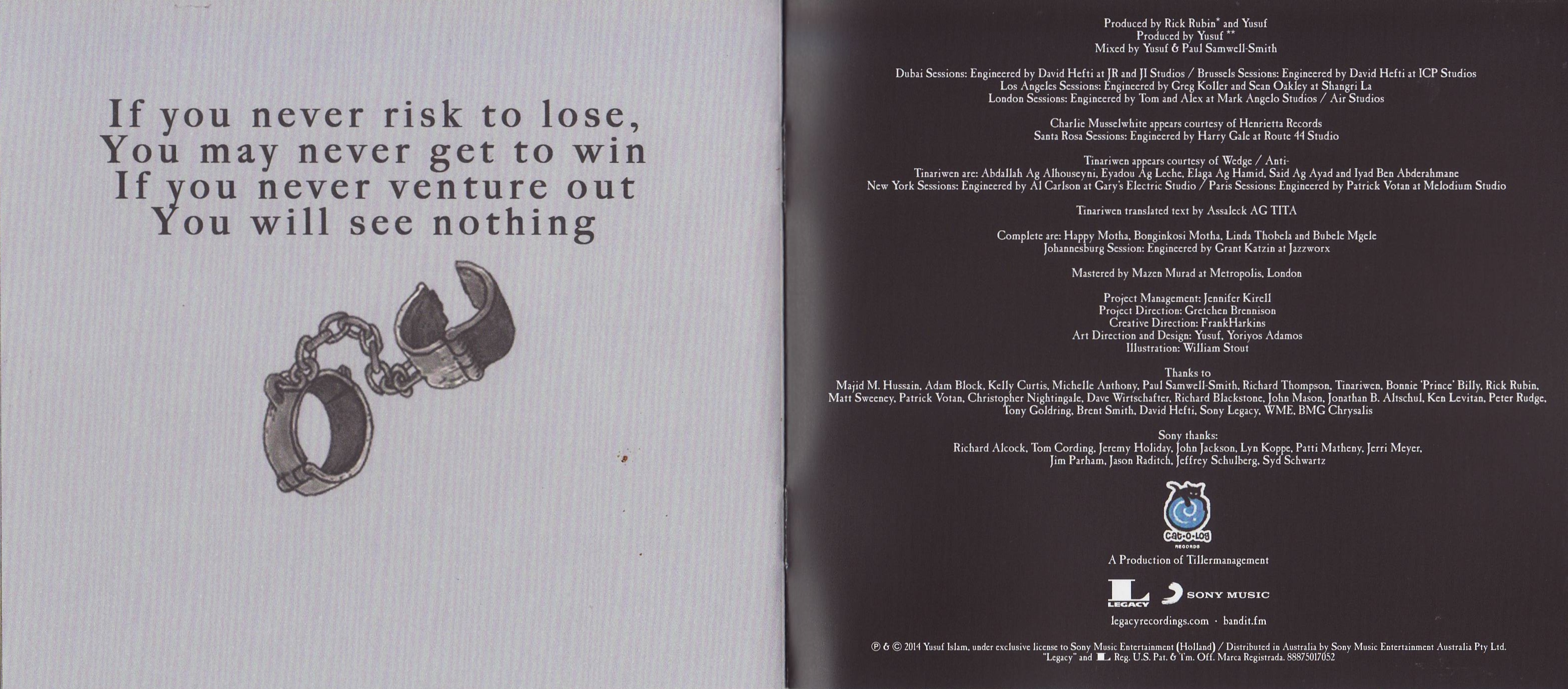 Yusuf Islam  Tell Em Im Gone : Booklet09